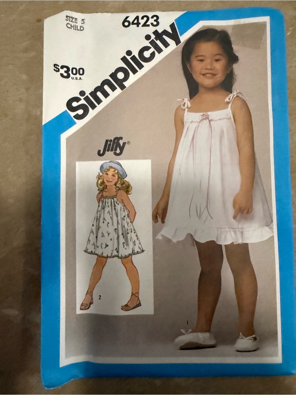 Simplicity Kids Tie-shoulder Dress